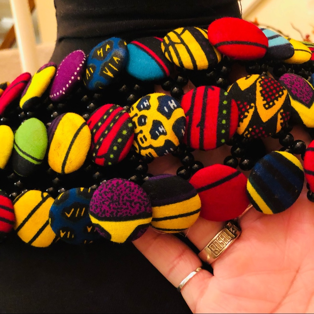 Authentic African Button Belt - Picture 11 of 15